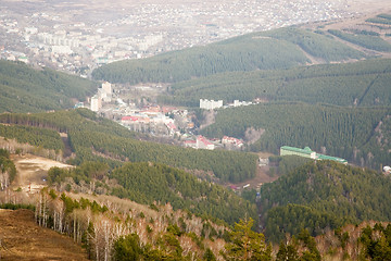 Image showing Aerial view by Belokurikha