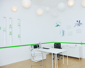 Image showing bright and modern office indoor