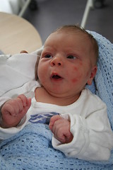 Image showing Baby boy, 1 day old