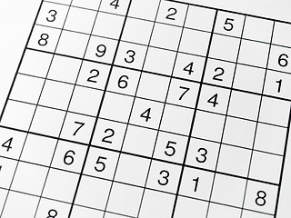 Image showing Sudoku