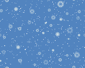 Image showing Seamless Blizzard Pattern