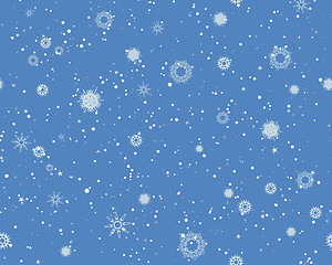 Image showing Seamless Blizzard Pattern