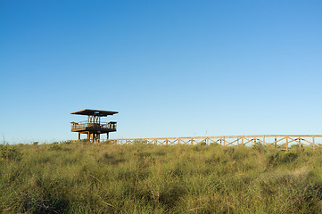 Image showing Protected area observation point