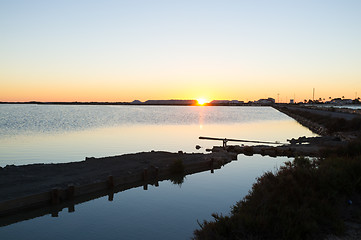 Image showing Salt  farm