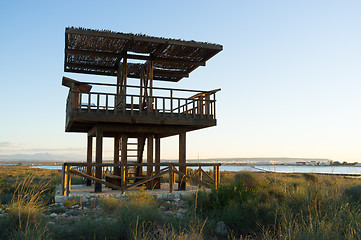 Image showing Birdwatching point