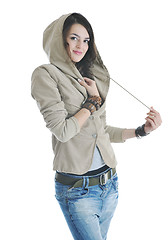 Image showing woman fashion isolated