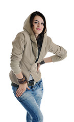 Image showing woman fashion isolated