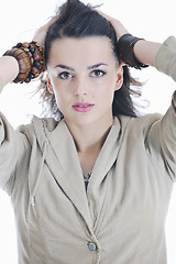 Image showing woman fashion isolated