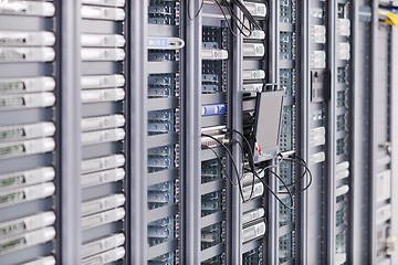 Image showing network server room