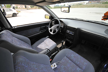 Image showing car indoor