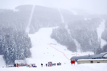 Image showing bjelasnica, olympic mountain in 1984