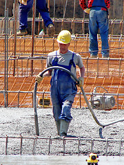 Image showing construction worker