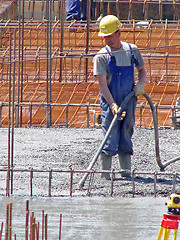 Image showing construction worker