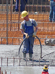 Image showing construction worker