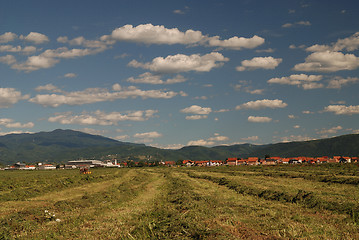 Image showing sunny day and dramatic sky...