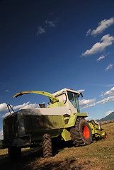 Image showing tractor on farm