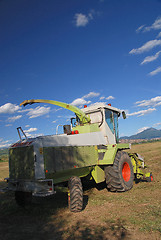 Image showing tractor on farm
