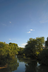 Image showing silence on river