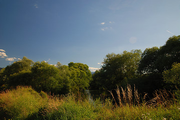 Image showing silence on river