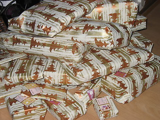 Image showing Christmaspresents