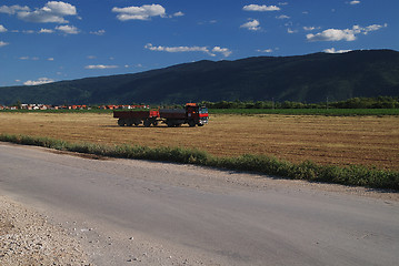 Image showing truck on farmland