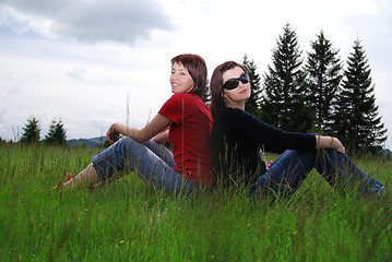 Image showing relax in nature