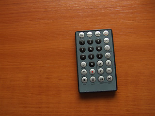 Image showing thin remote closeup