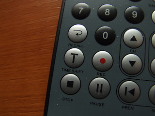 Image showing thin remote closeup