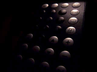 Image showing thin remote closeup