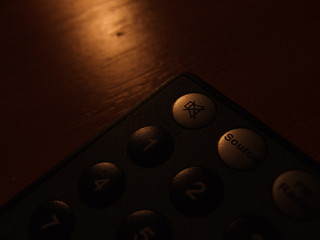 Image showing thin remote closeup