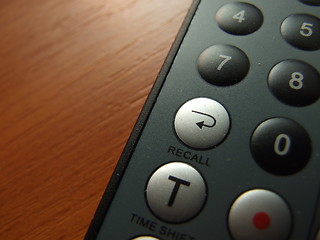 Image showing thin remote closeup