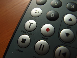 Image showing thin remote closeup