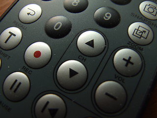 Image showing thin remote closeup