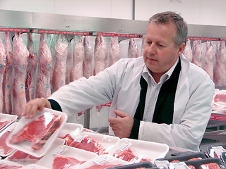 Image showing butcher