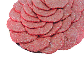 Image showing fresh hamburger