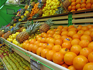 Image showing fruits in supermarket