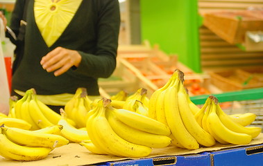 Image showing buying food in supermarket