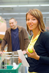 Image showing happy couple in shopping