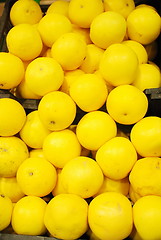 Image showing lemon in supermarket