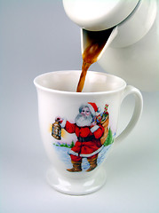 Image showing Christmas coffee