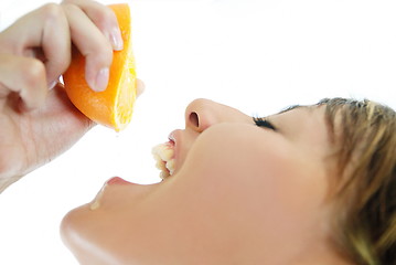 Image showing squeezing orange