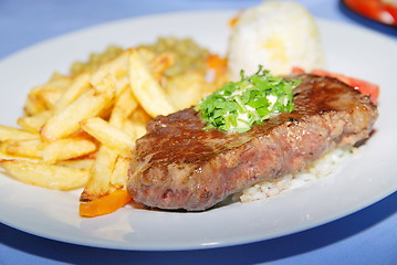 Image showing juicy steak 