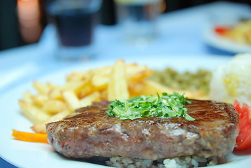 Image showing juicy steak 