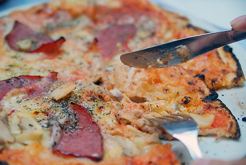 Image showing pizza