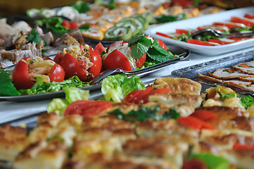 Image showing buffet food