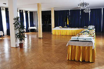 Image showing buffet food