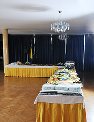 Image showing buffet food