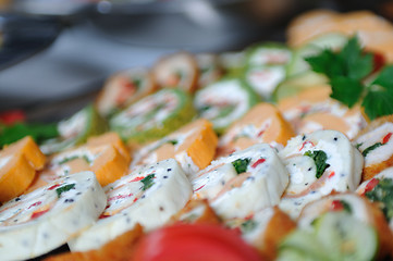 Image showing buffet food