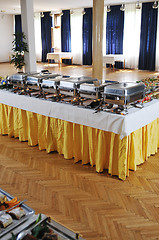 Image showing buffet food