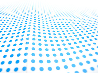 Image showing blue dotted background